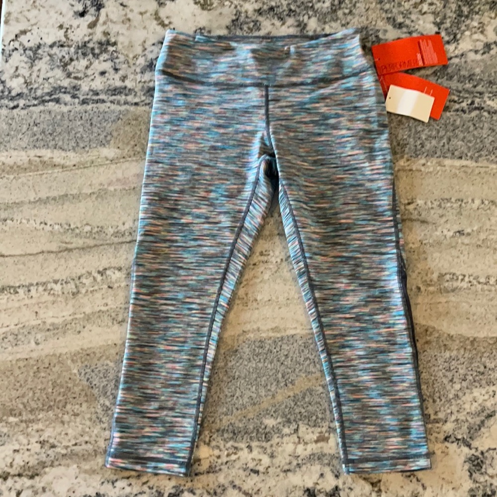 rainbow multicolored leggings